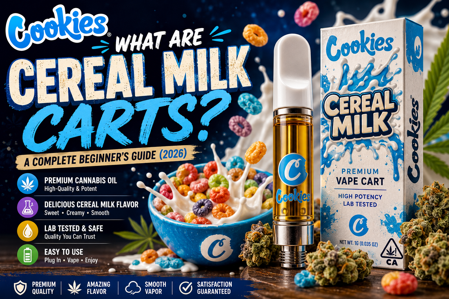 What Are Cookies Cereal Milk Carts?