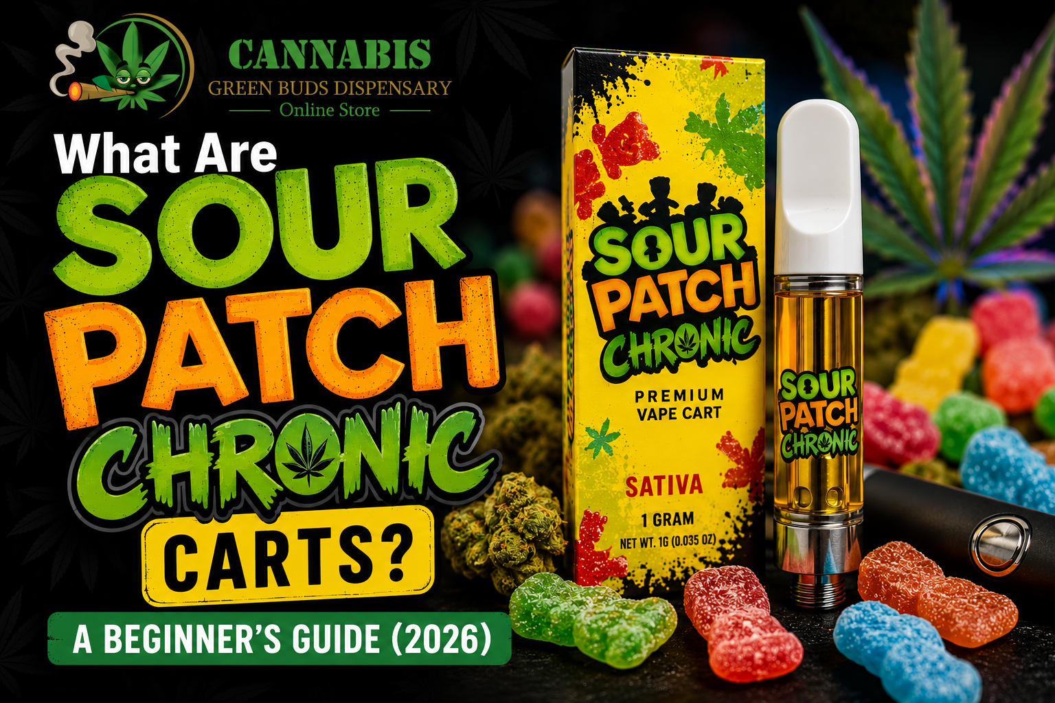 What Are Sour Patch Chronic Carts?